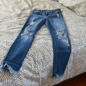 7 for All Mankind size 25 the Ankle Skinny